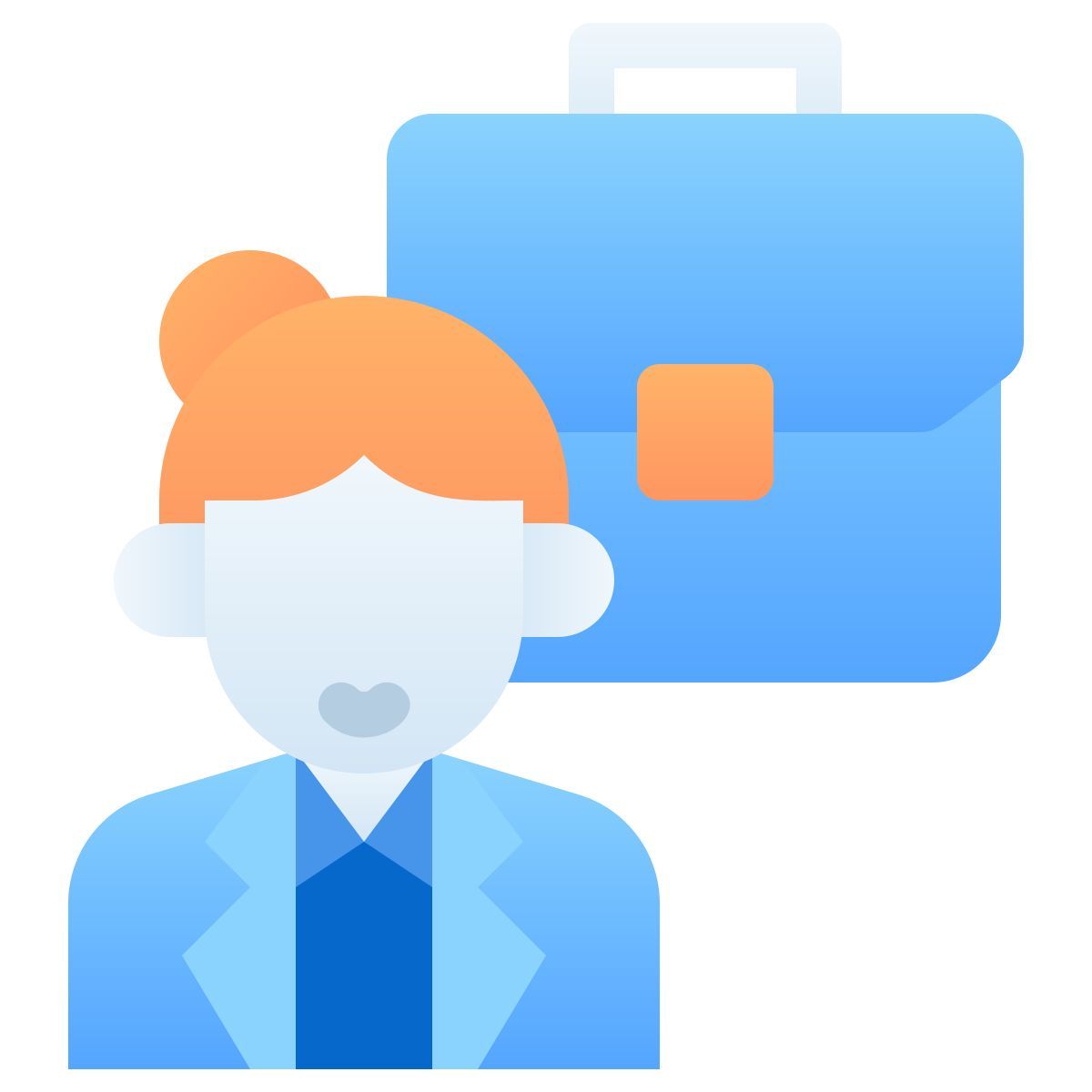 business woman icon