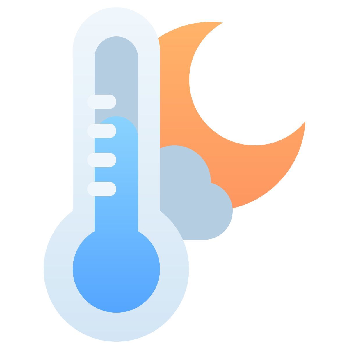night temperature icon