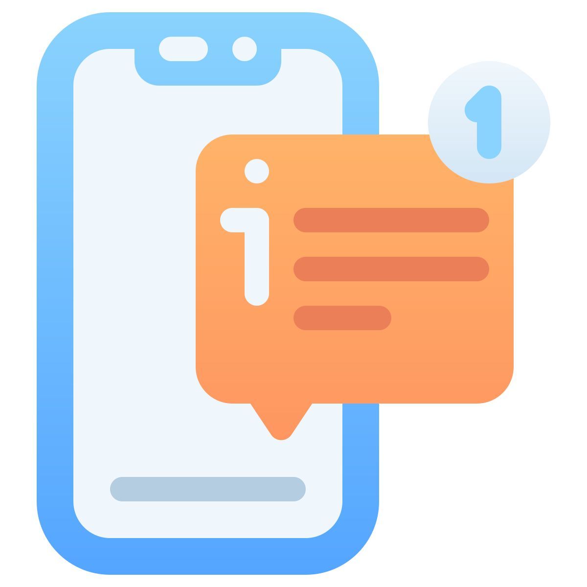 pop up information icon