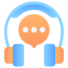 external Talk-costumer-support-topaz-kerismaker icon