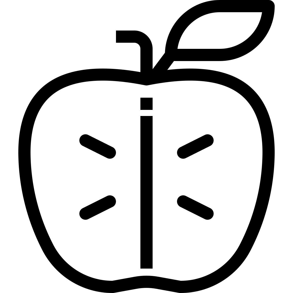apple slice icon