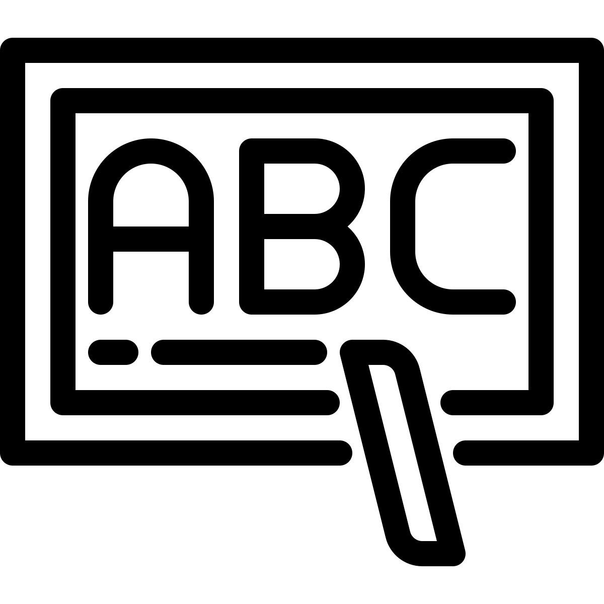 blackboard icon