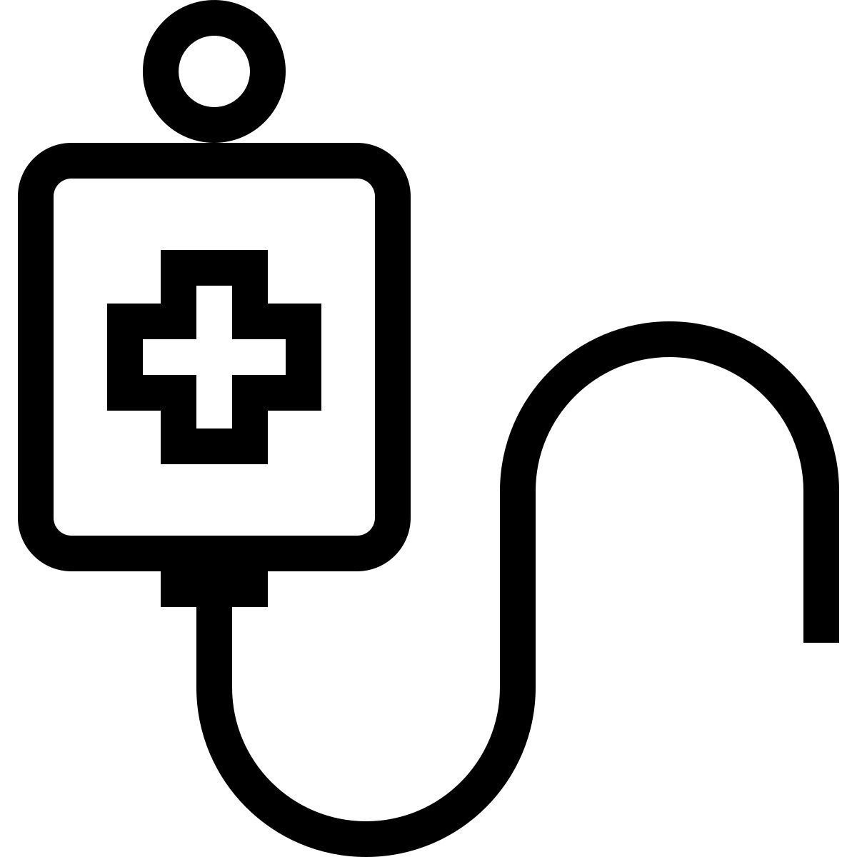 blood bag icon