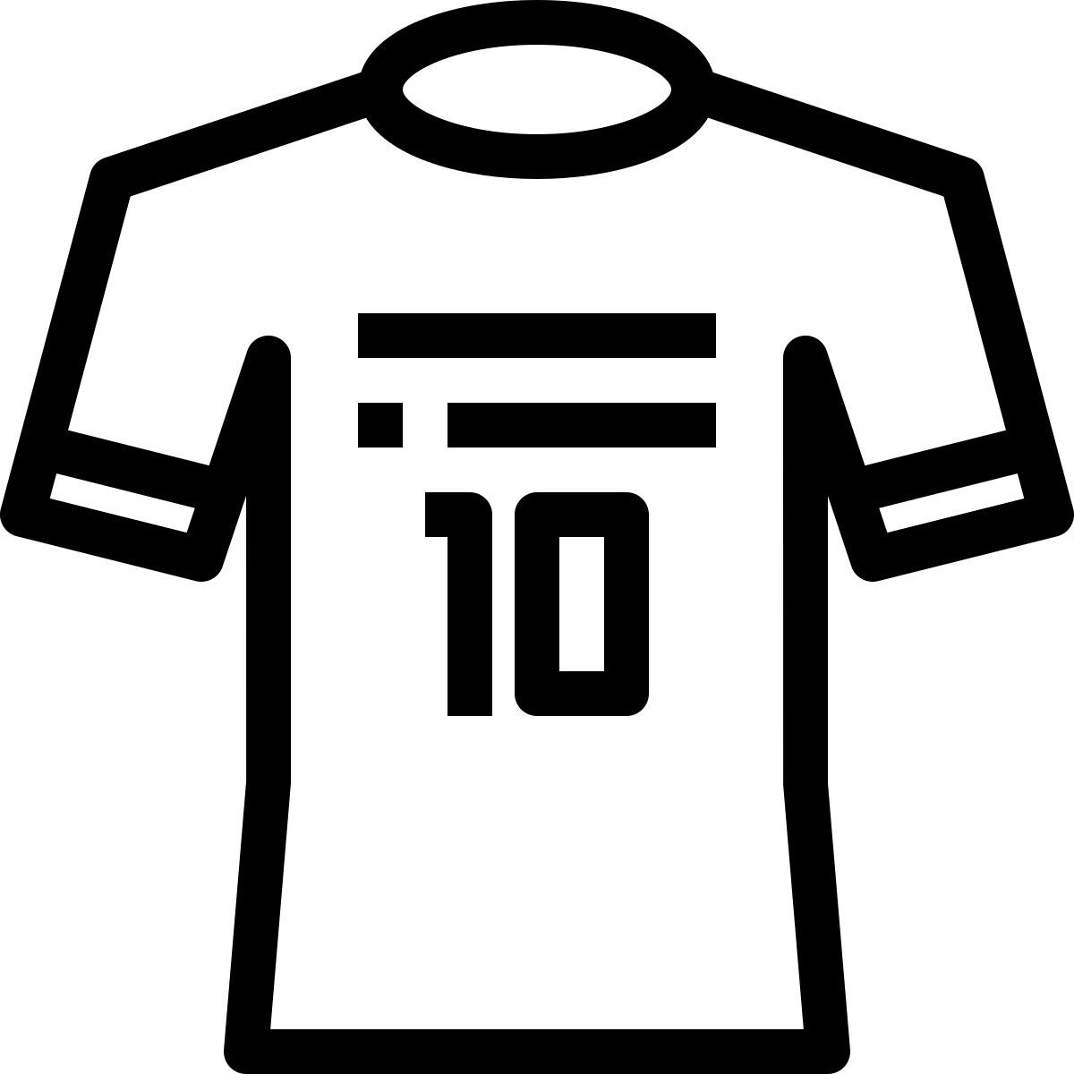uniforme da calcio icon