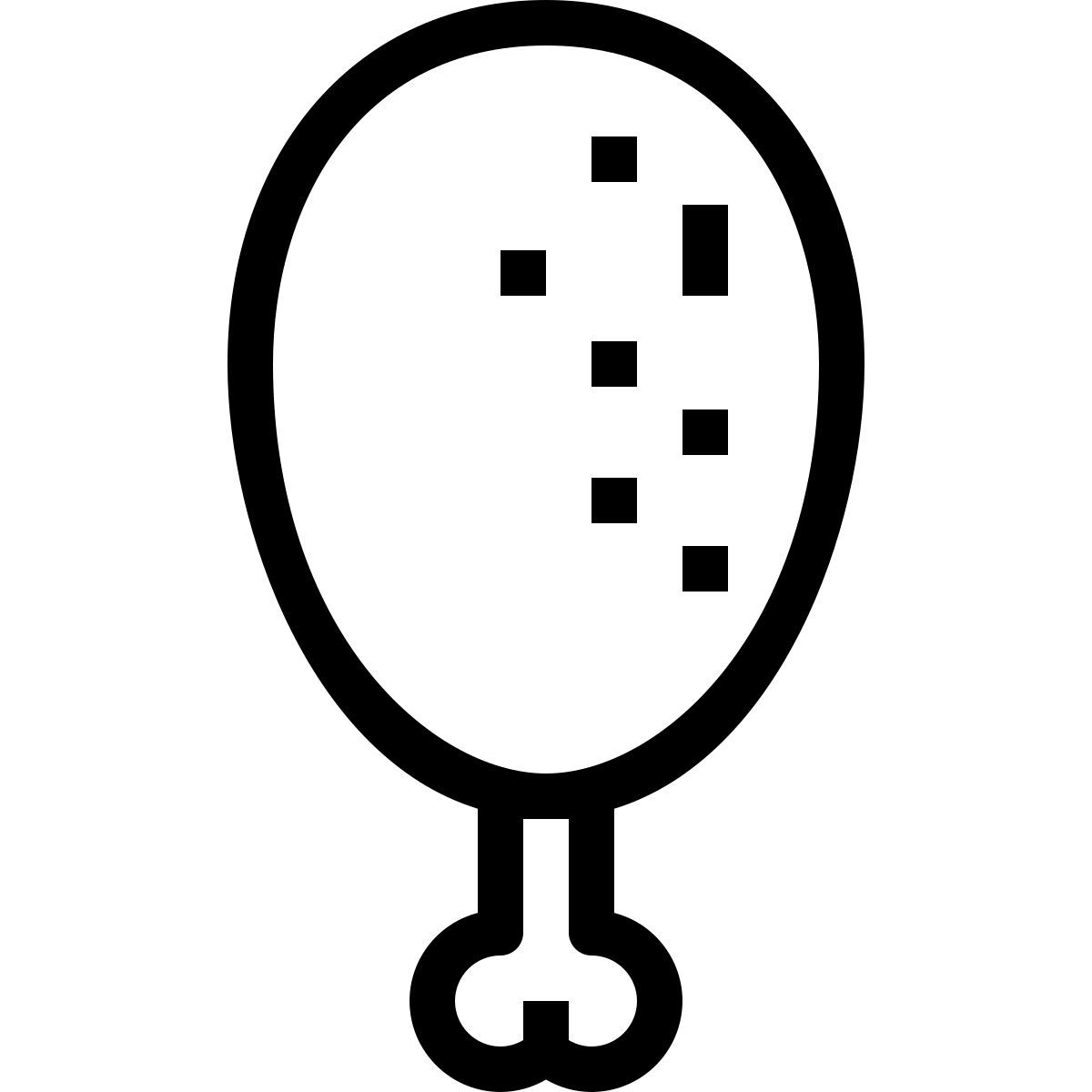 fried chicken icon