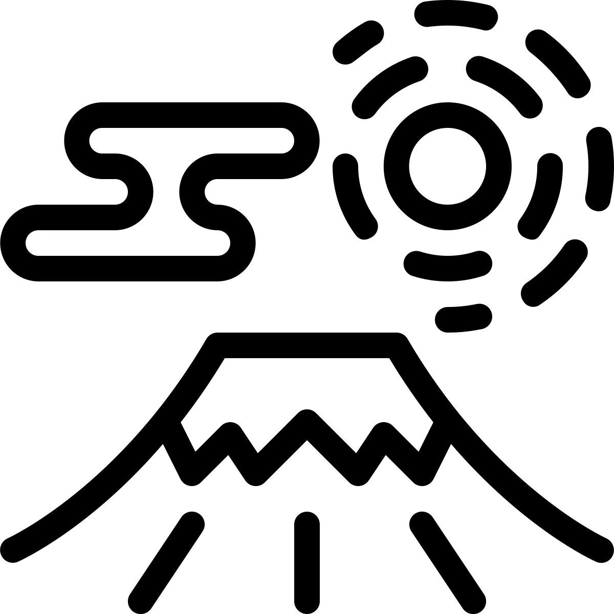 fuji mountain icon