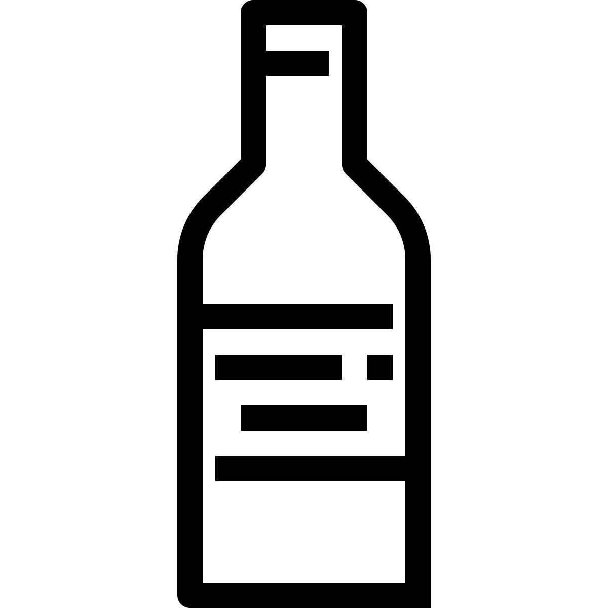 glass bottle icon