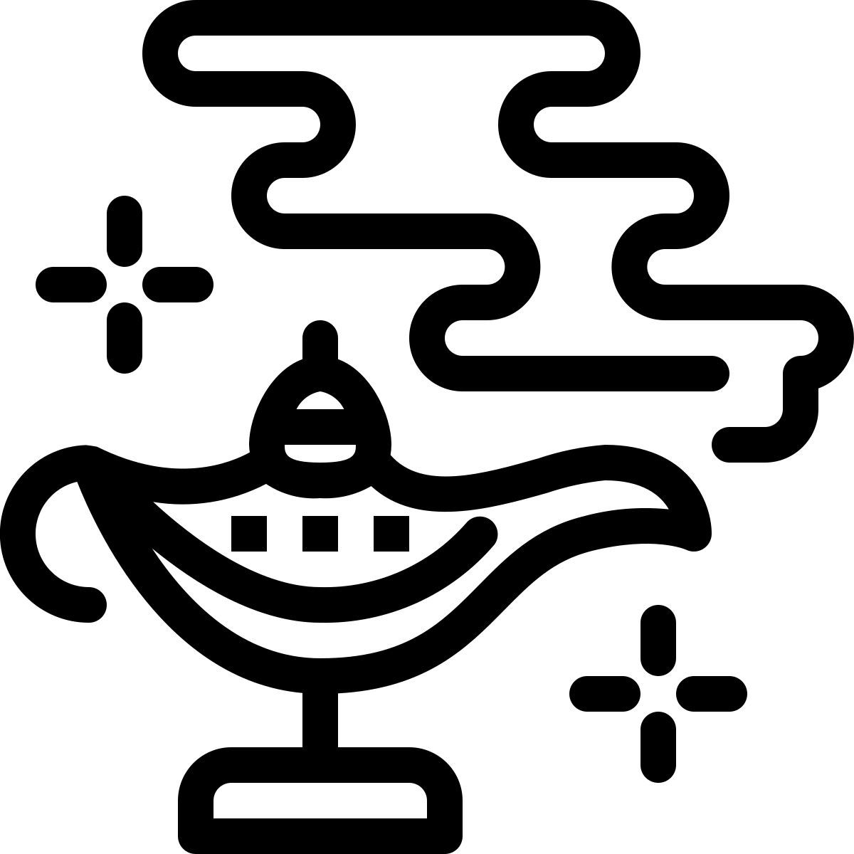 lámpara mágica icon