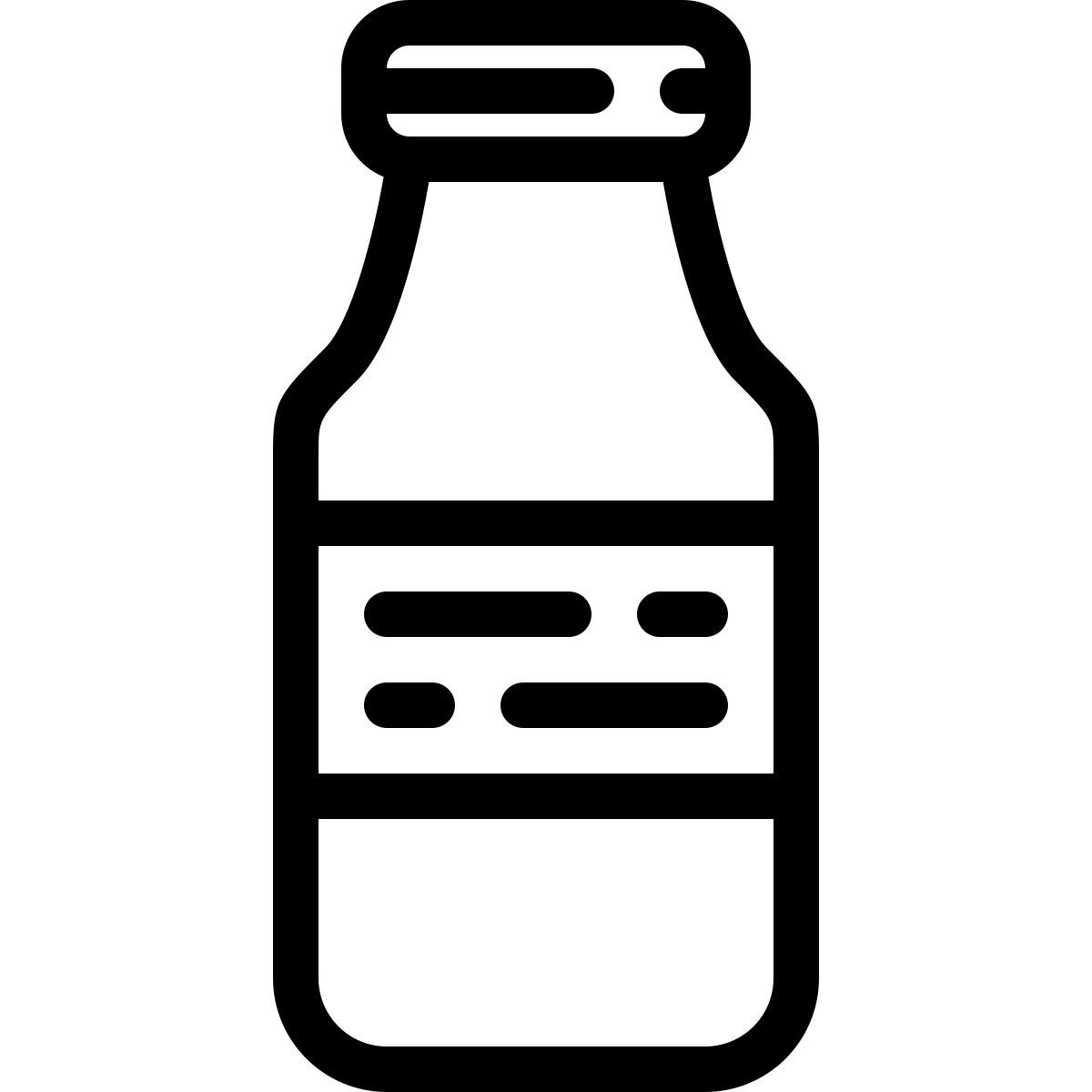 milk bottle icon