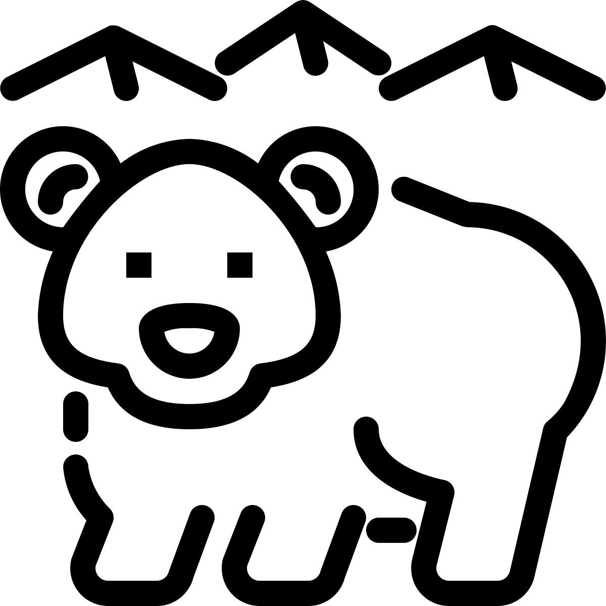polar bear icon