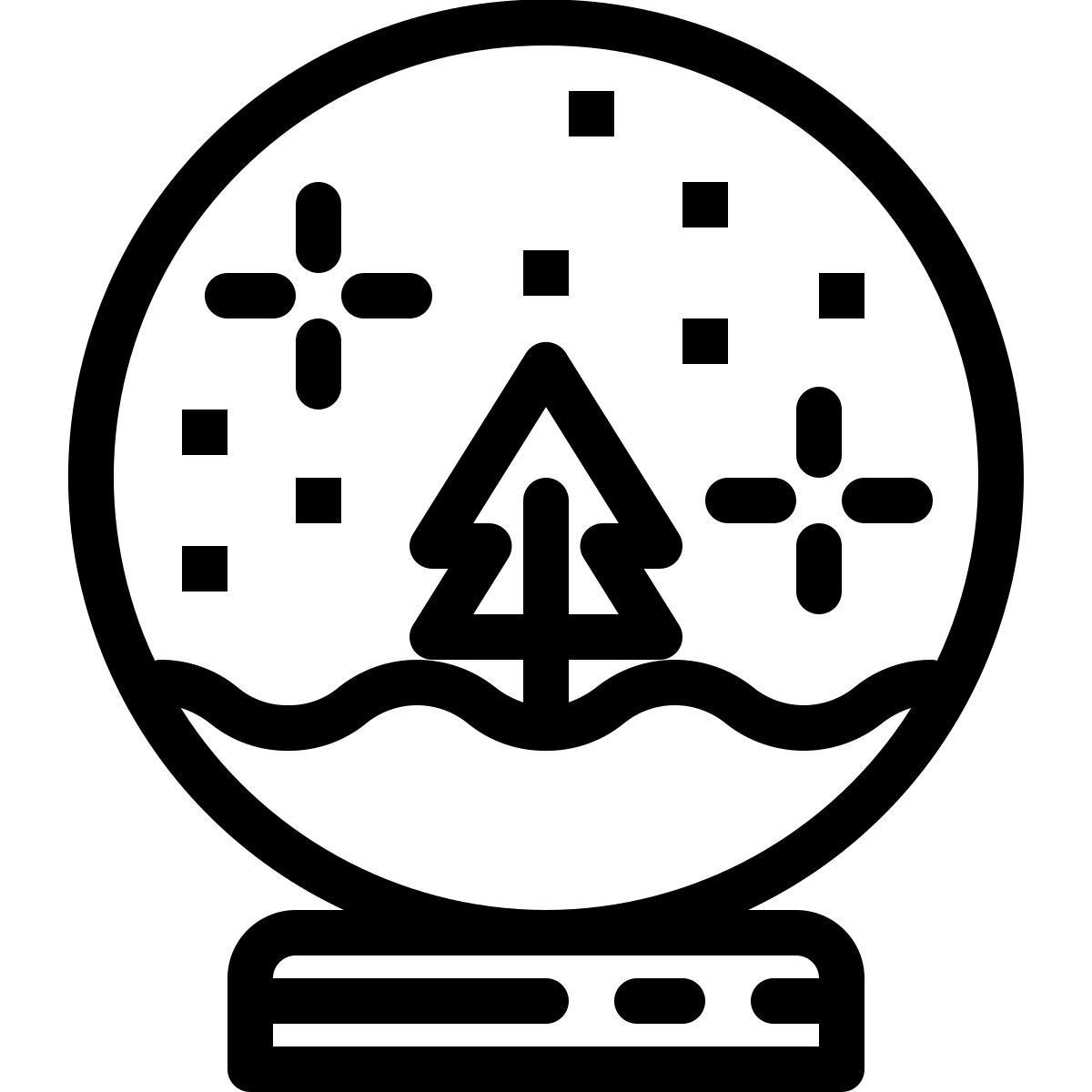 snow globe icon