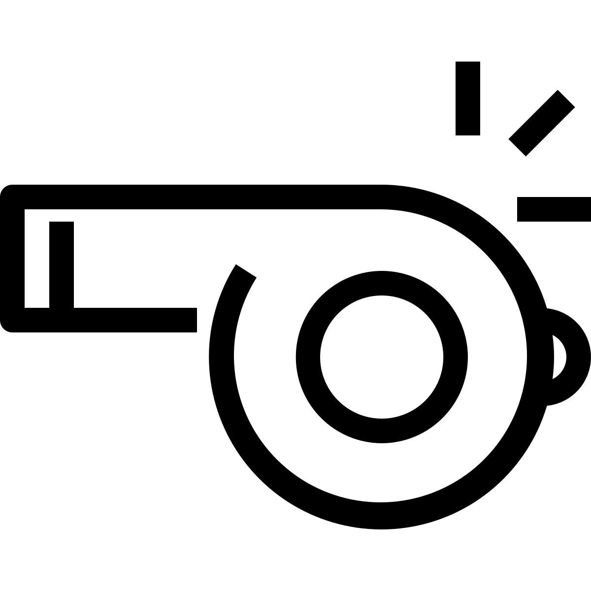 whistle icon
