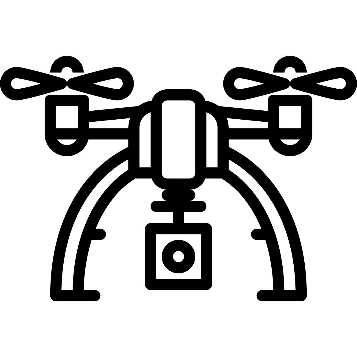 camera drone icon