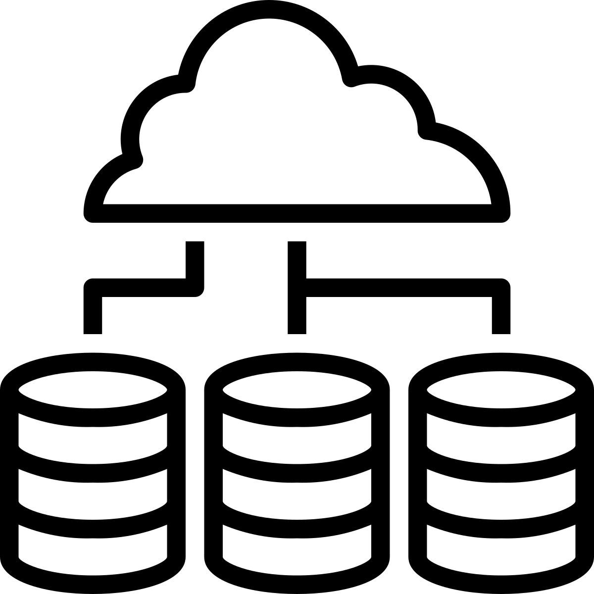 cloud hosting icon