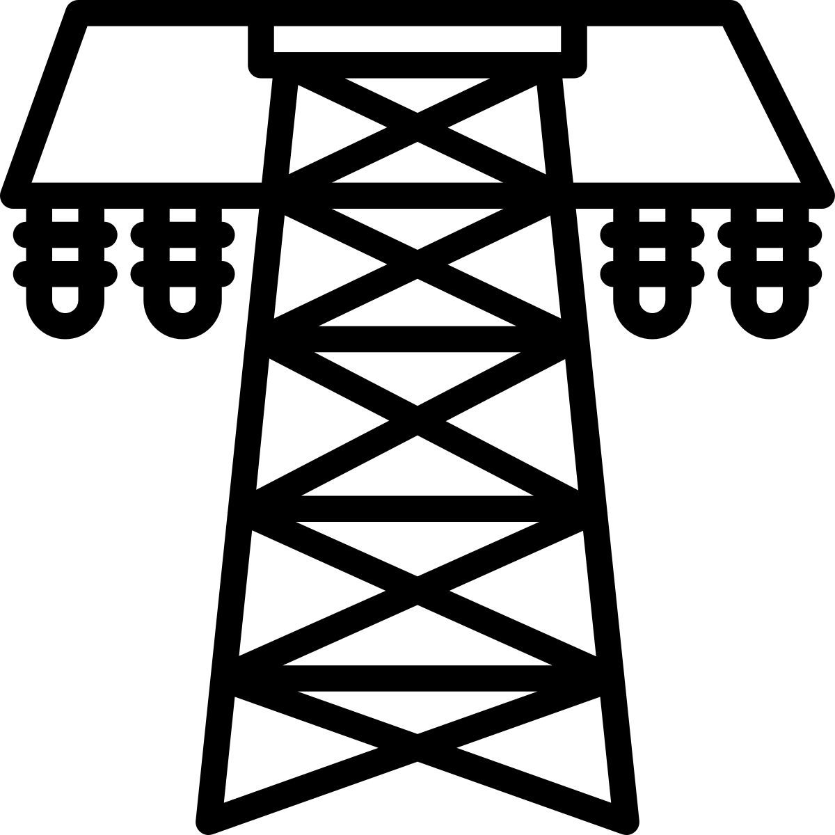 poste eléctrico icon