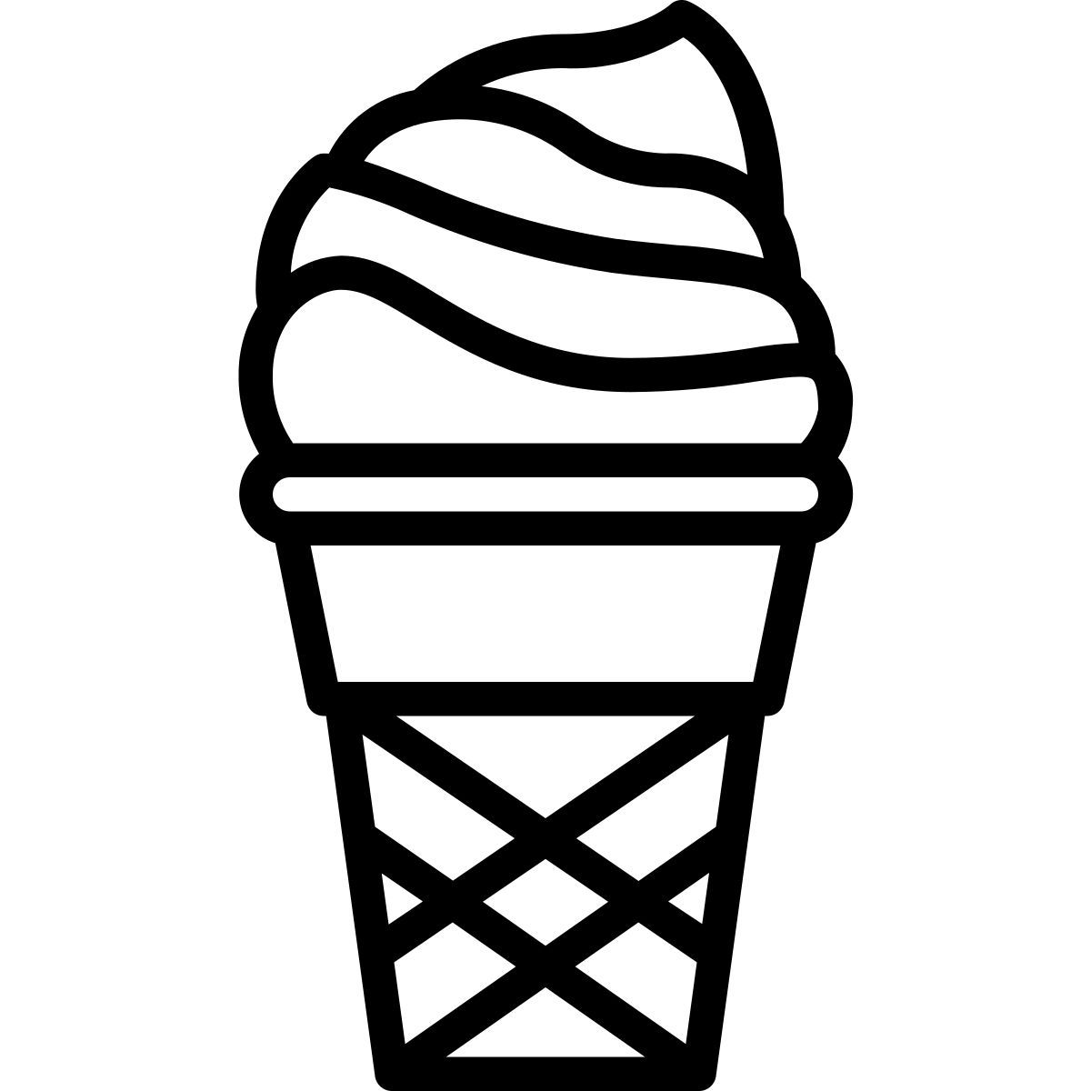 ice cream cone icon