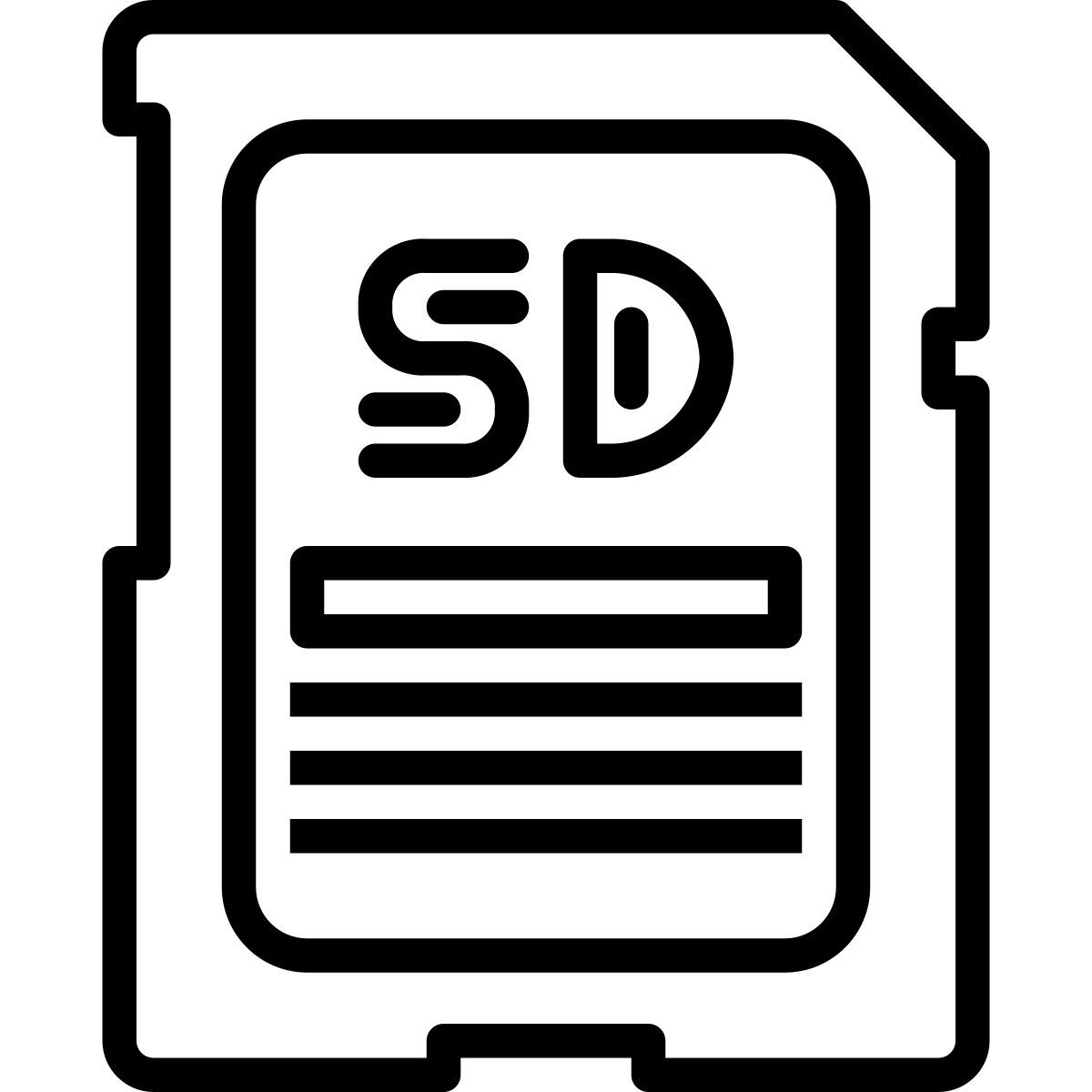 memory card icon