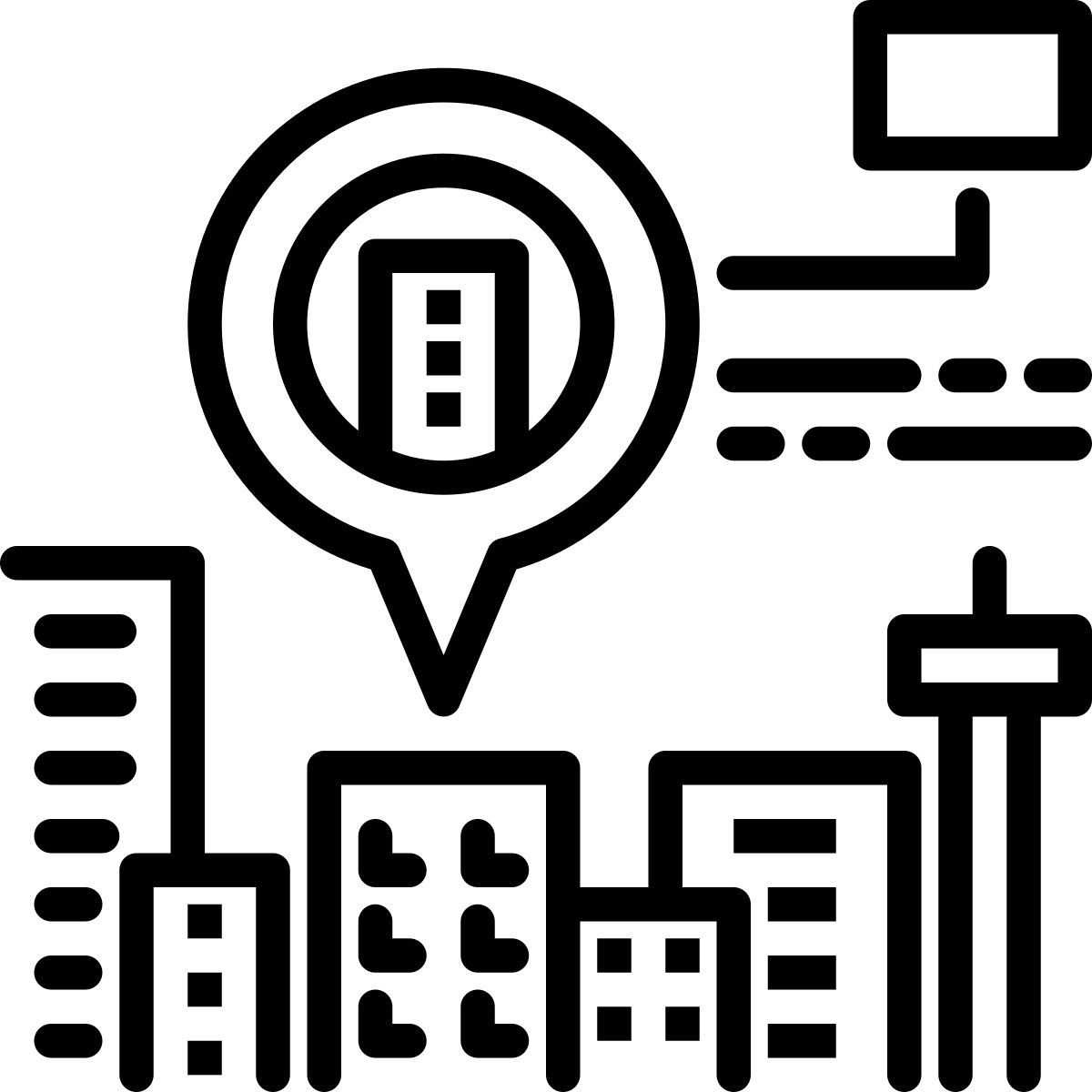 città intelligente icon