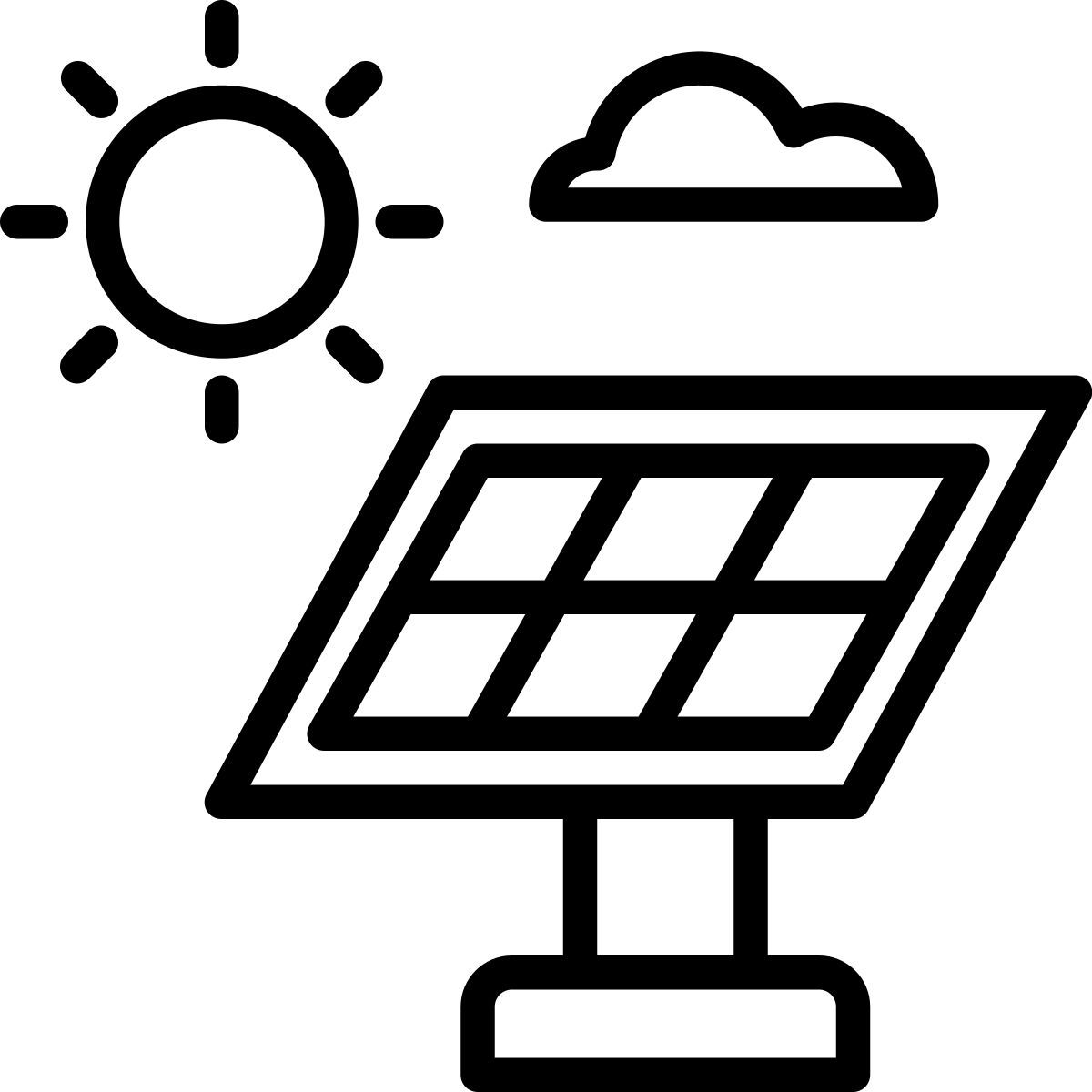 solar cell icon