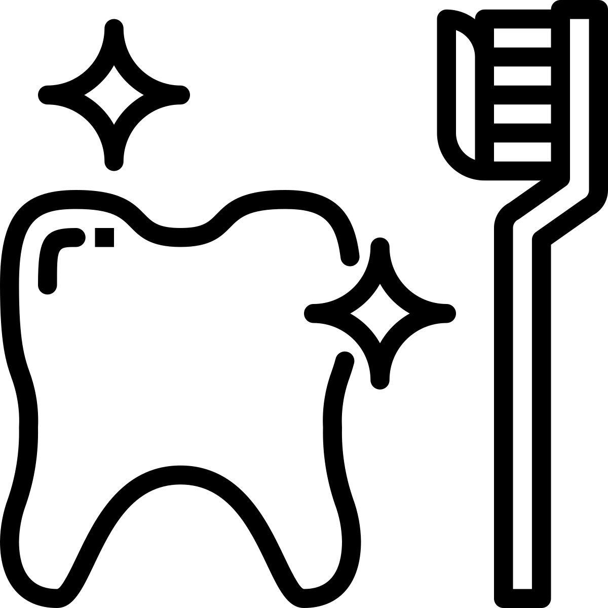 teeth cleaning icon