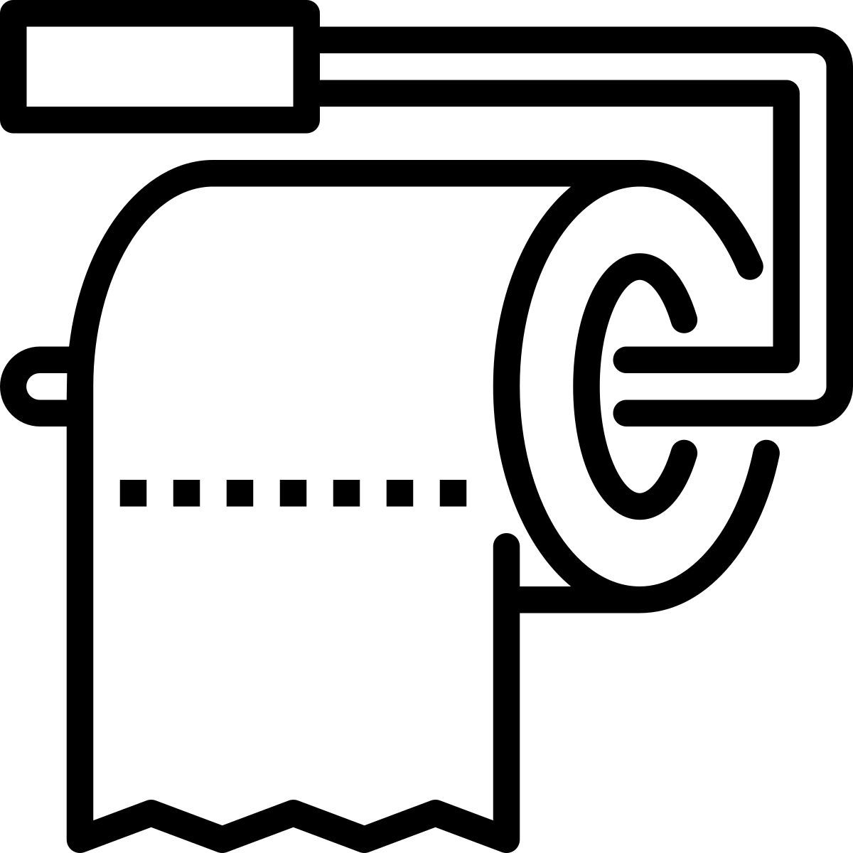 toilet paper icon