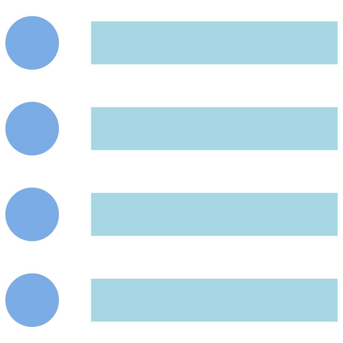 list icon