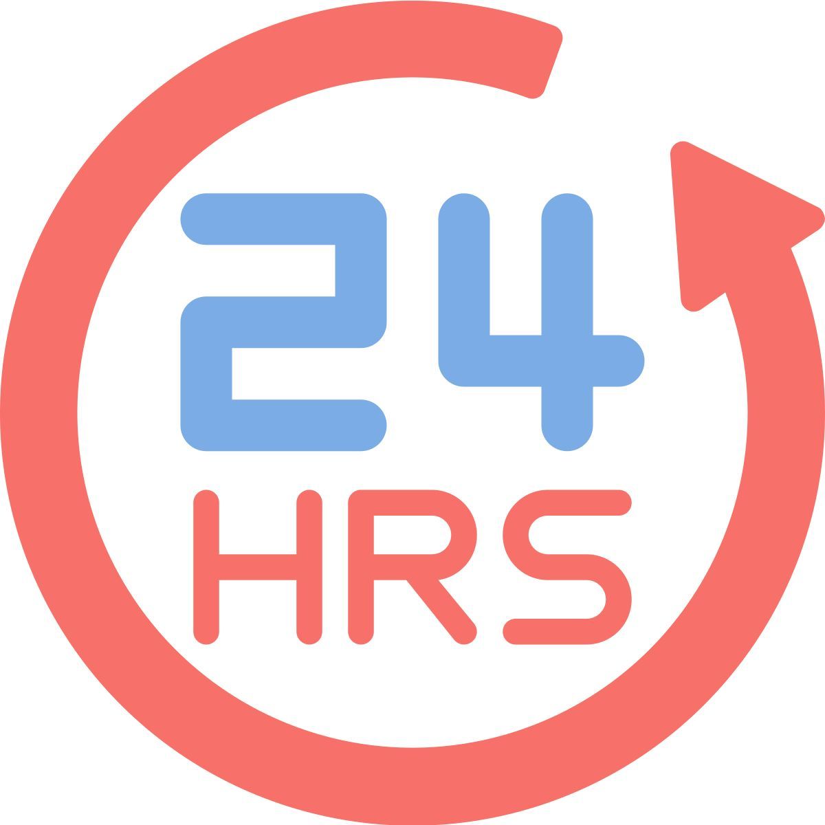 open 24 hours icon