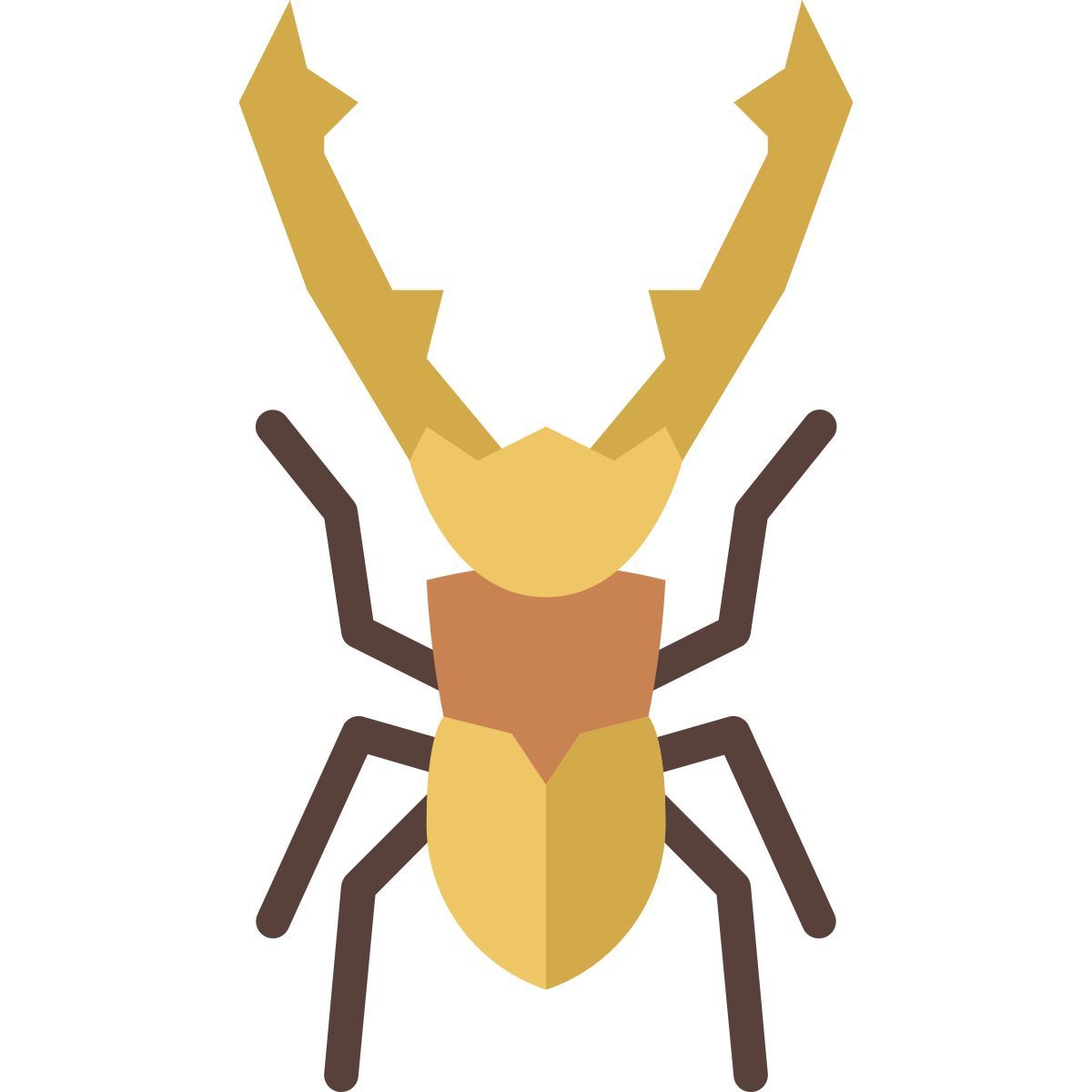 stag beetle icon