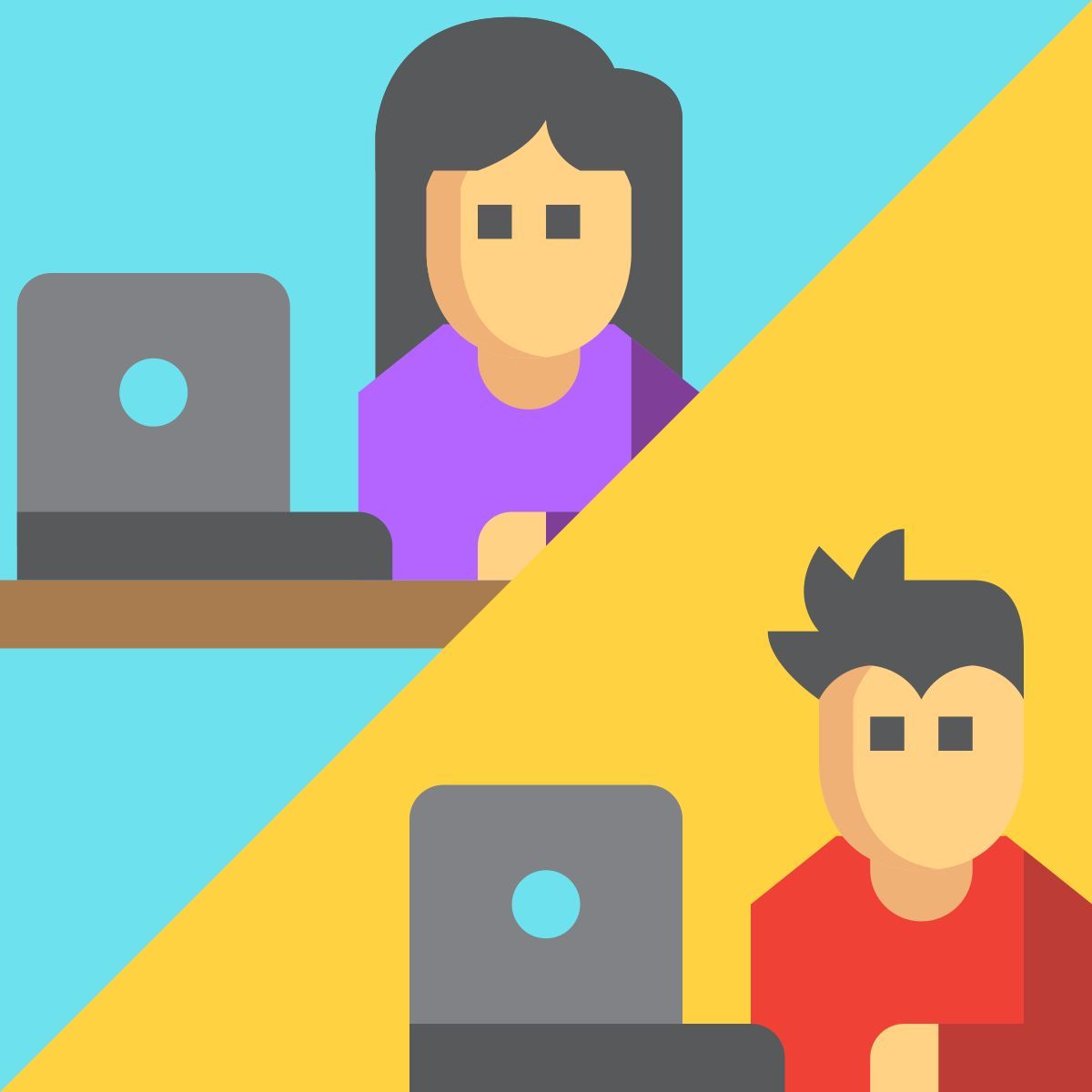 working at home icon
