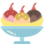 external banana-split-ice-cream-menu-tulpahn-flat-tulpahn icon