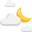 external cloudy-weather-tulpahn-flat-tulpahn icon