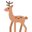 external deer-wild-animals-tulpahn-flat-tulpahn icon