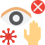 external eyes-coronavirus-tulpahn-flat-tulpahn icon