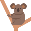external koala-wild-animals-tulpahn-flat-tulpahn icon