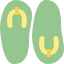 external slippers-summer-tulpahn-flat-tulpahn icon