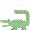 external crocodile-wild-animals-tulpahn-flat-tulpahn icon