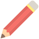 external pencil-stationery-tulpahn-flat-tulpahn icon