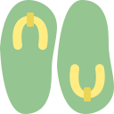external slippers-summer-tulpahn-flat-tulpahn icon