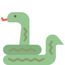 external snake-wild-animals-tulpahn-flat-tulpahn icon