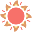 external sun-summer-tulpahn-flat-tulpahn icon