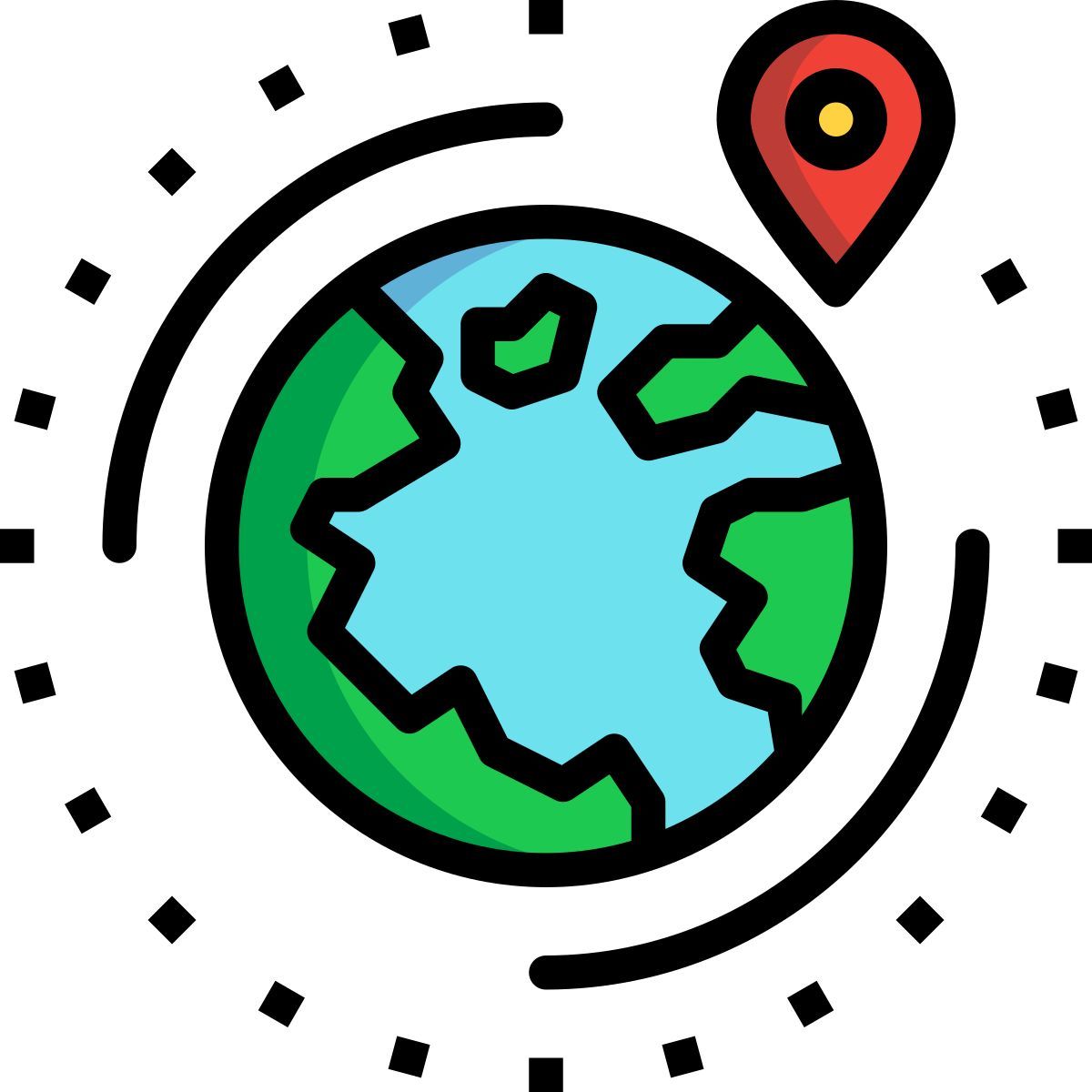 around the world icon