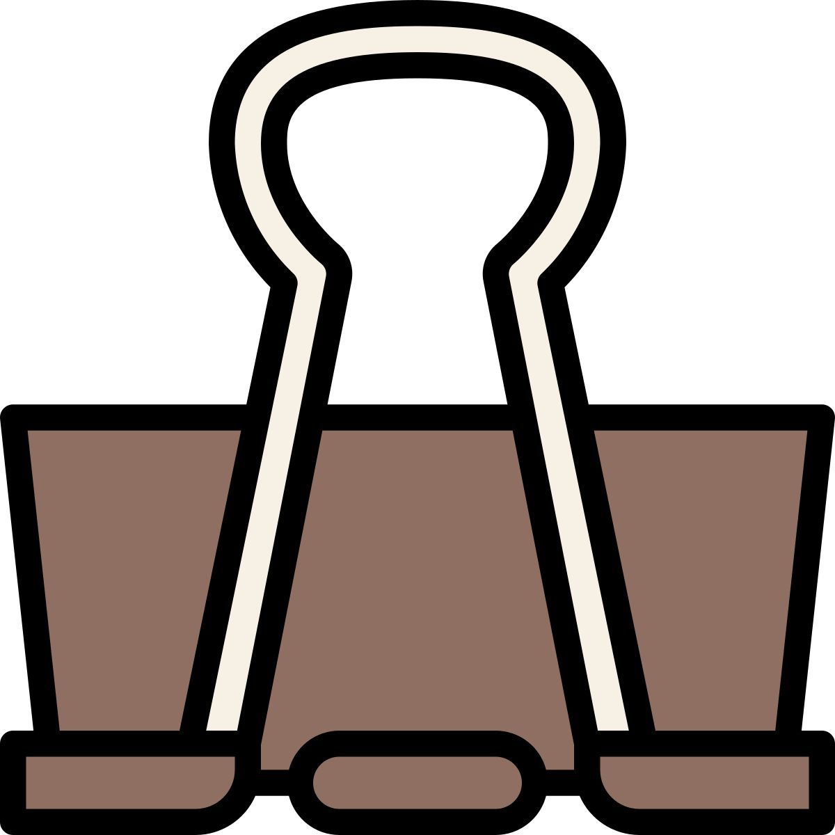 fermaglio per raccoglitori icon