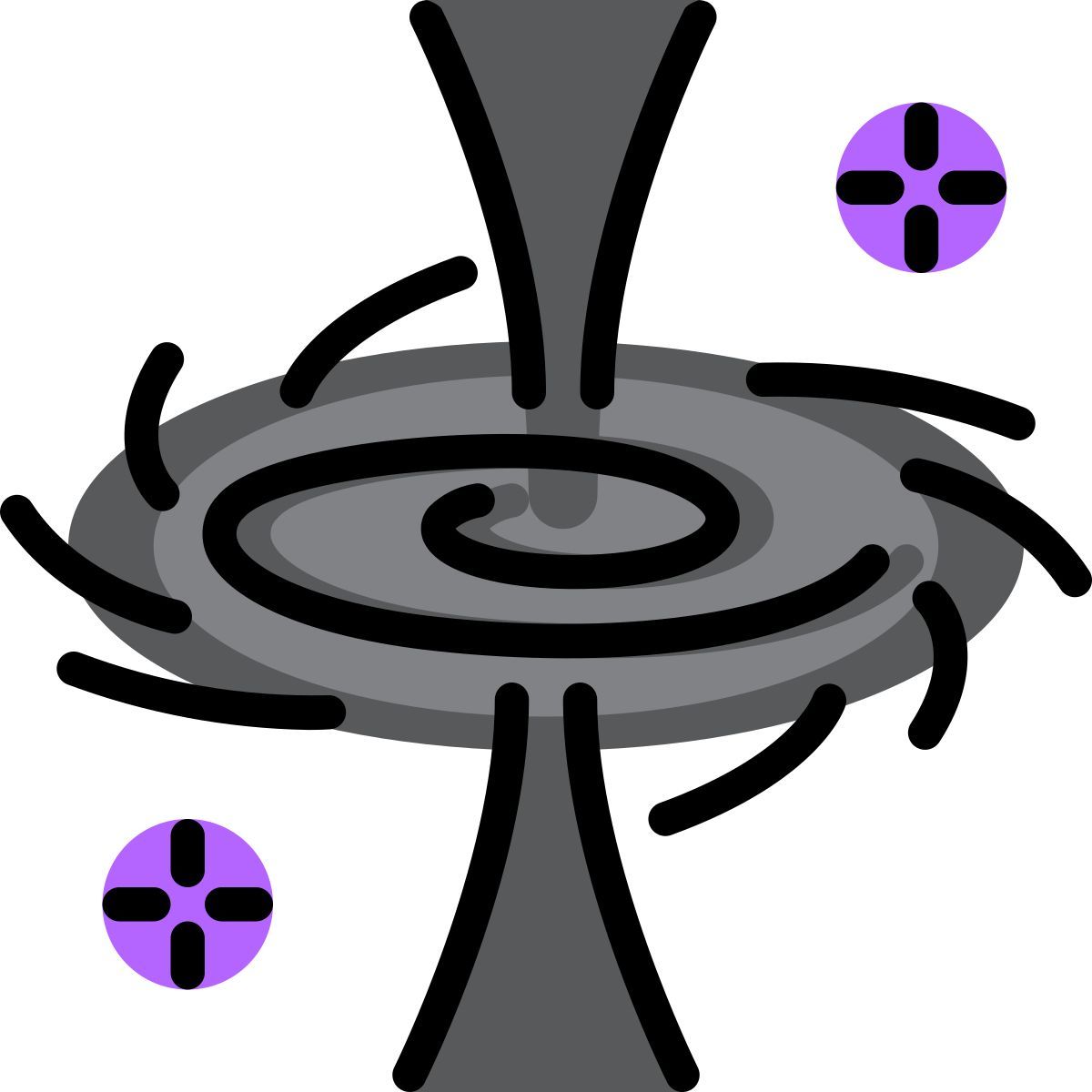 black hole icon