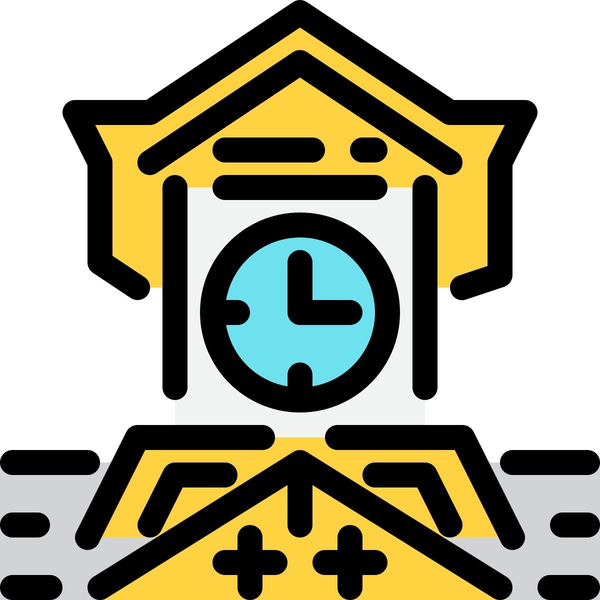 clock tower icon