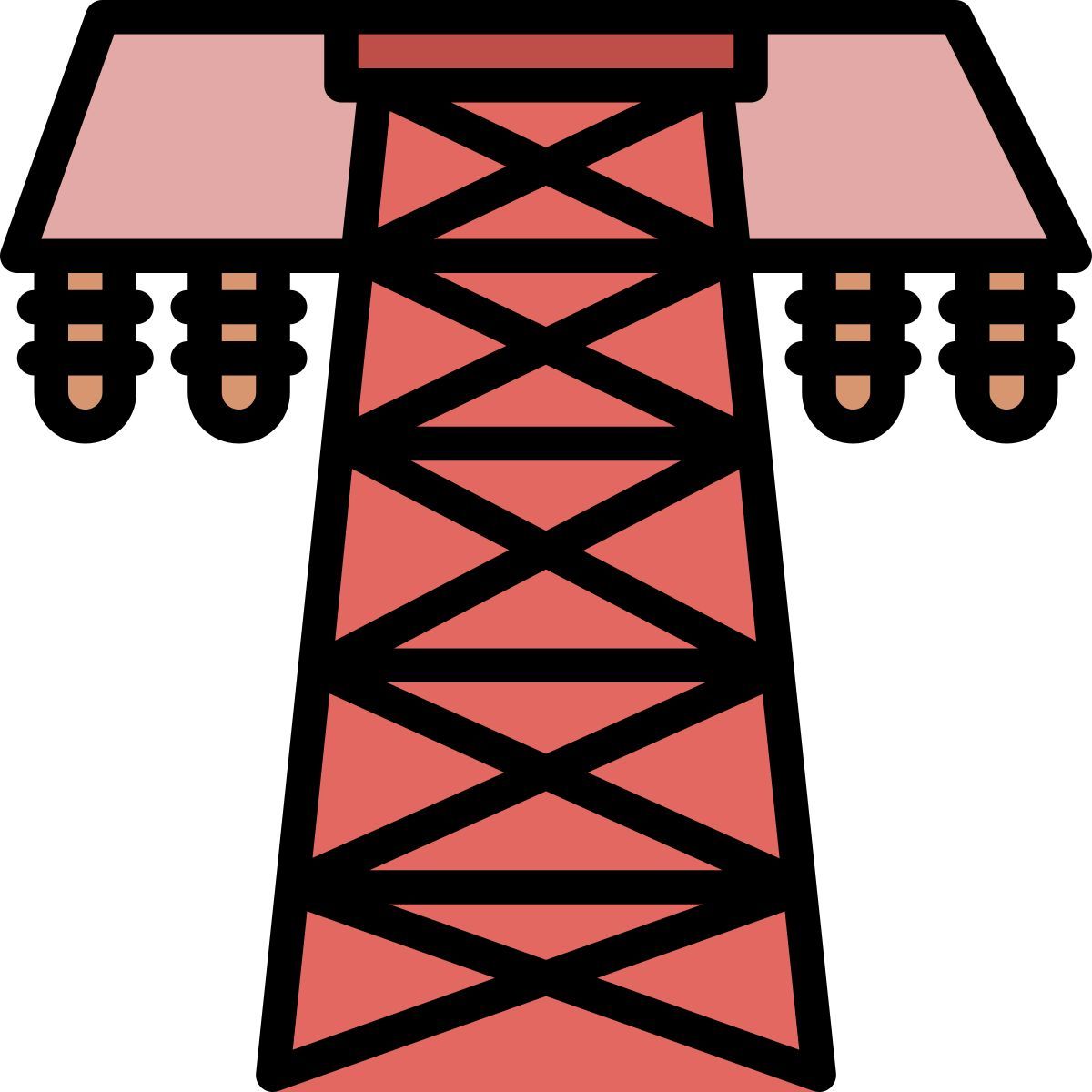 poste eléctrico icon