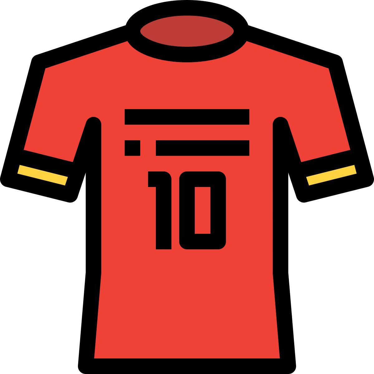 football uniform icon