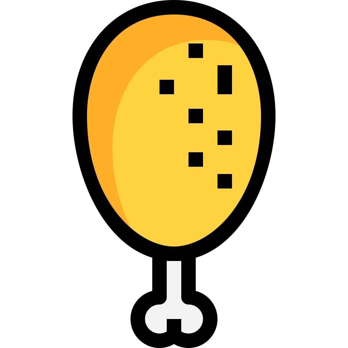 fried chicken icon