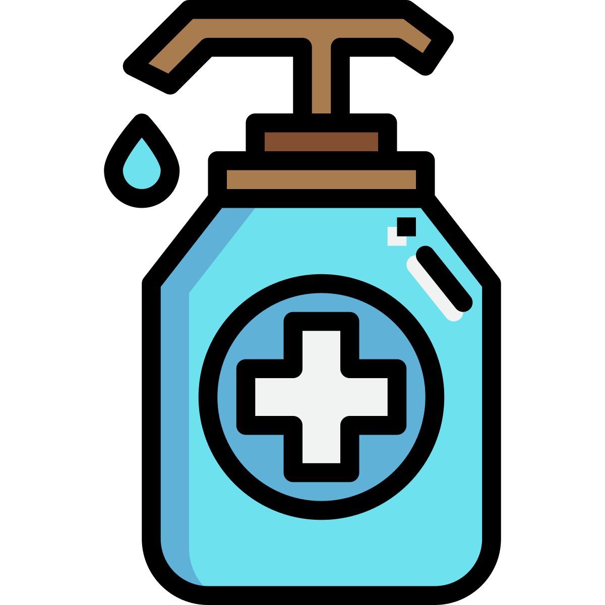 hand sanitizer icon