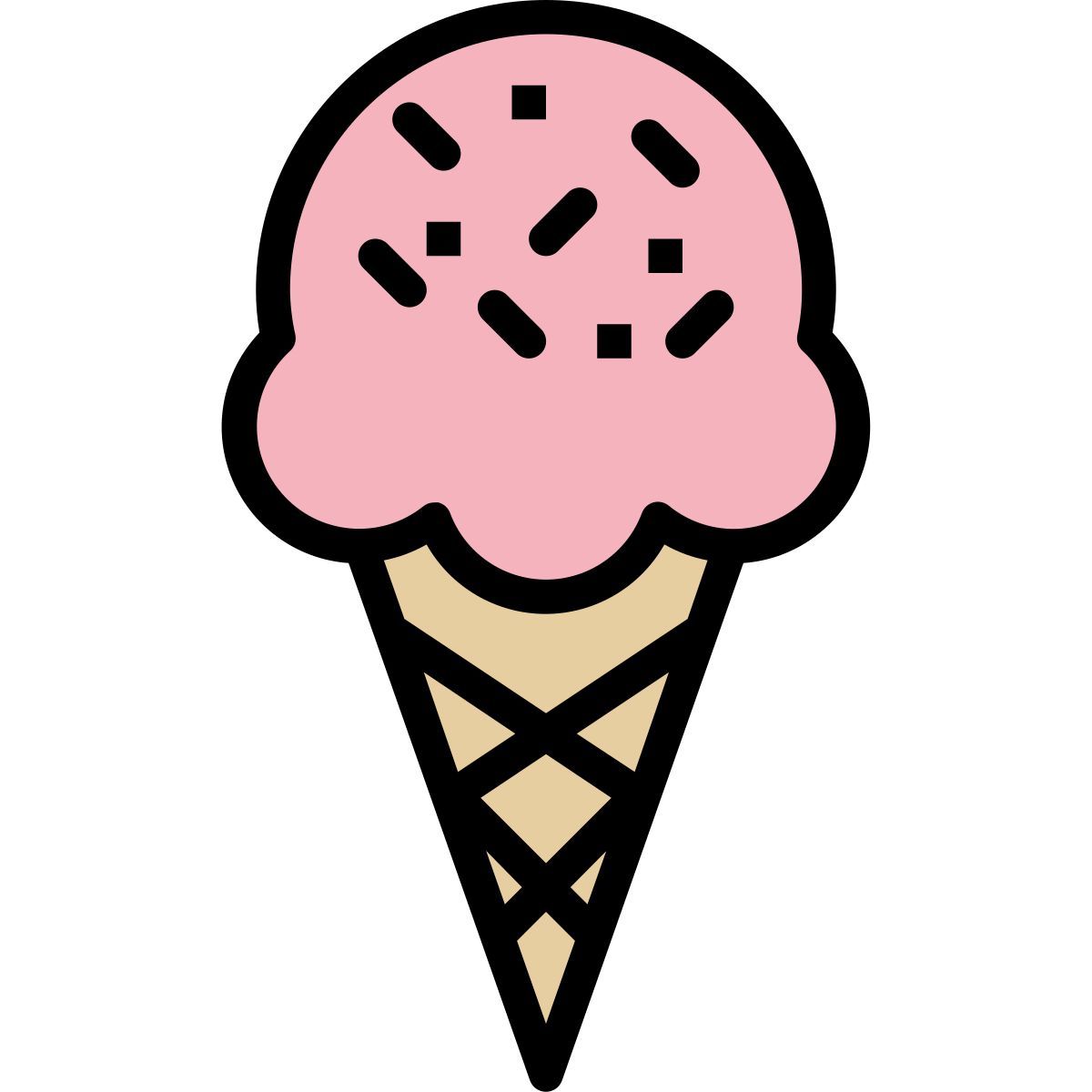 ice cream cone icon