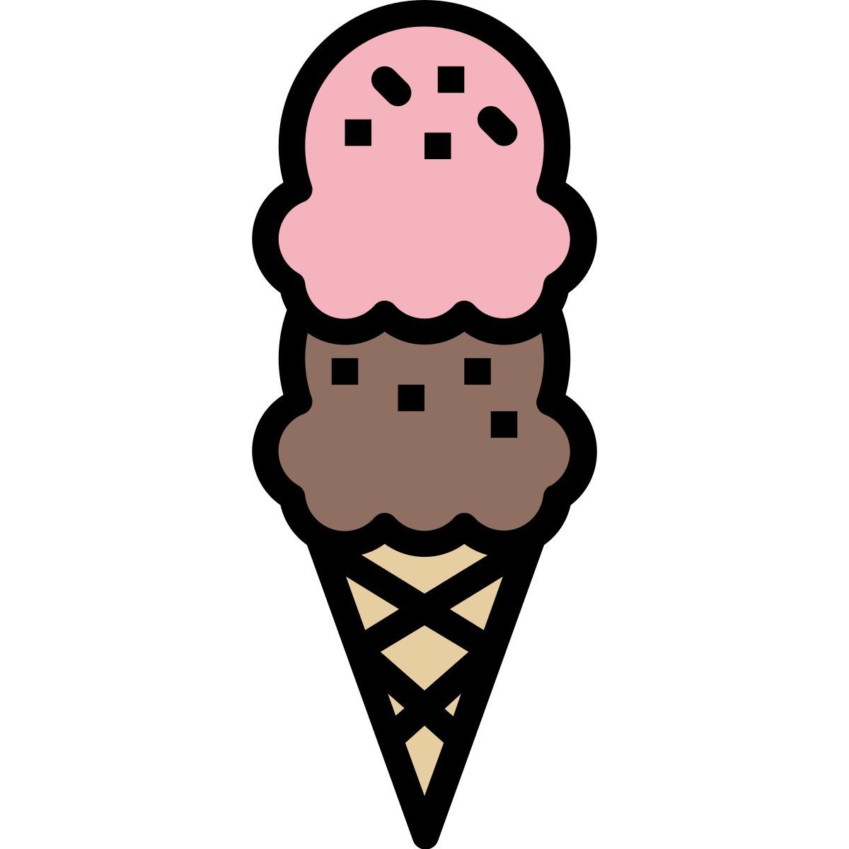 ice cream cone icon